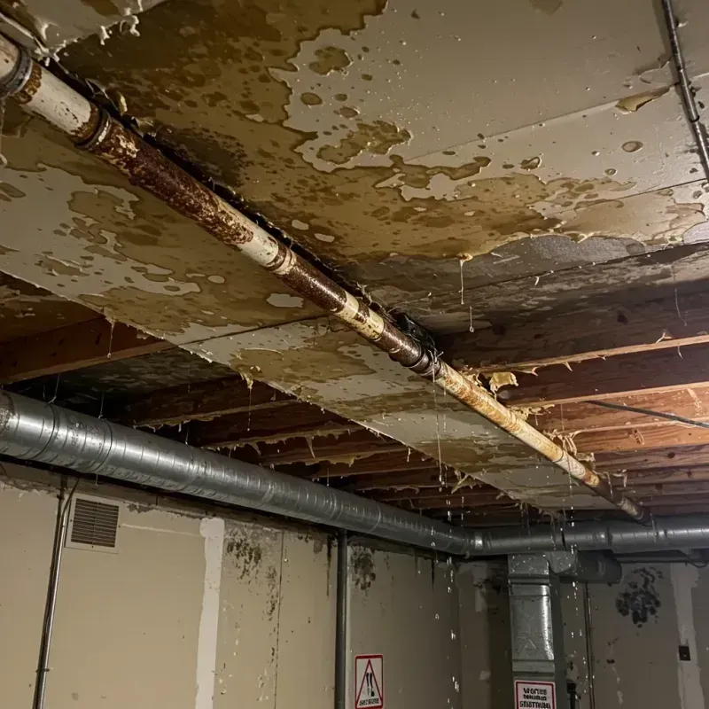 Ceiling Water Damage Repair in Rutherford College, NC